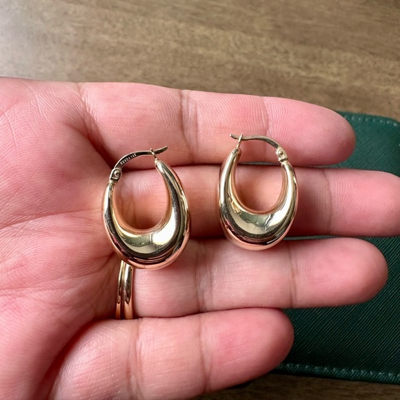 14k real gold earring SOLD - Picture 1 of 4